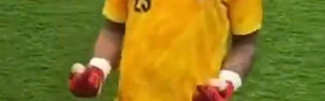 华体会体育官网-比赛中毛巾多次被摩洛哥球童偷拿走，尼日利亚国门愤而竖中指